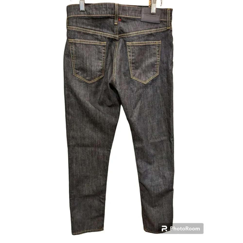 Lucky Brand 121‎  Slim Straight Mens 31X33  Denim Soft Faded jeans